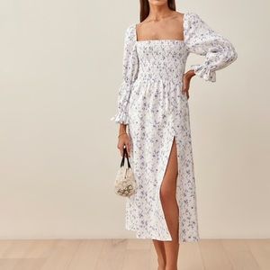 Reformation Hyland Linen Dress